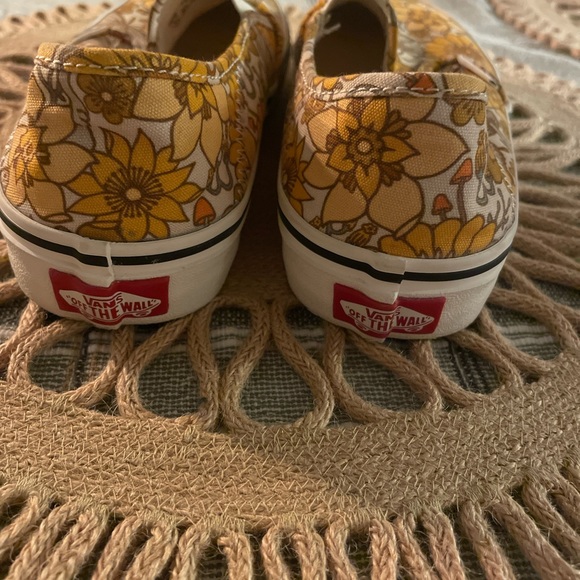 Vans Trippy Floral Slip On SF Shoes Mushroom Hippy Floral Ultra Cush W 6.5 M 5 - Picture 10 of 13